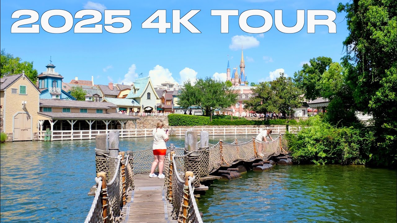 Tom Sawyer Island at Magic Kingdom 2025 Complete Tour & Walkthrough in 4K | Walt Disney World 2025
