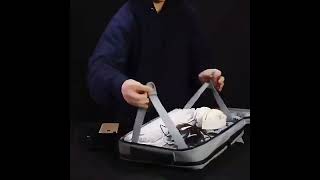 Captain - K - Hard Shell All Purpose Laptop Backpack With Lock Keyring