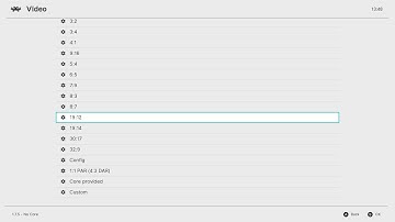 RetroArch 1.7.6 UI Improvement - Selected entry in dropdown list!
