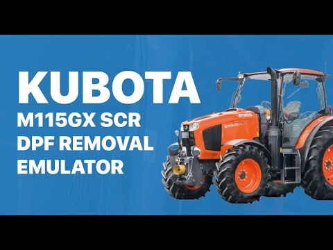 Kubota M115GX SCR / DPF Removal Emulator