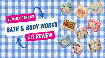 ☀️🔥 Lit Review! | Bath & Body Works NEW Summer 2025 Candles ~ First Burn Impressions