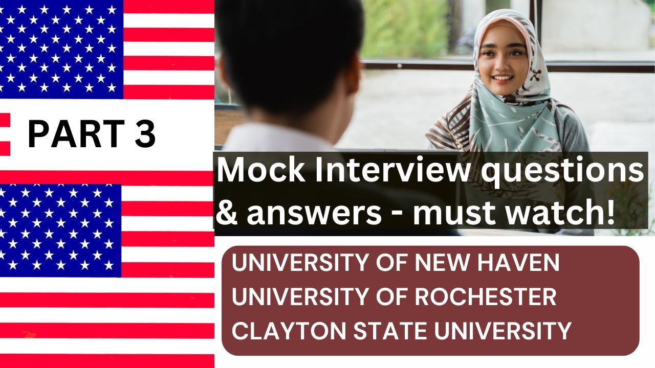 Latest US Student F1 Visa Sample Mock Interview Questions & Answers - 2024 || PART 3