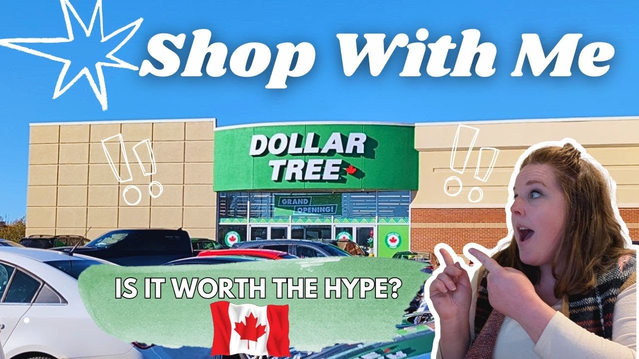 Dollar Tree Canada Shop With Me | Магазин, выбранный зрителем | Торжественное открытие в Нью-Бран...