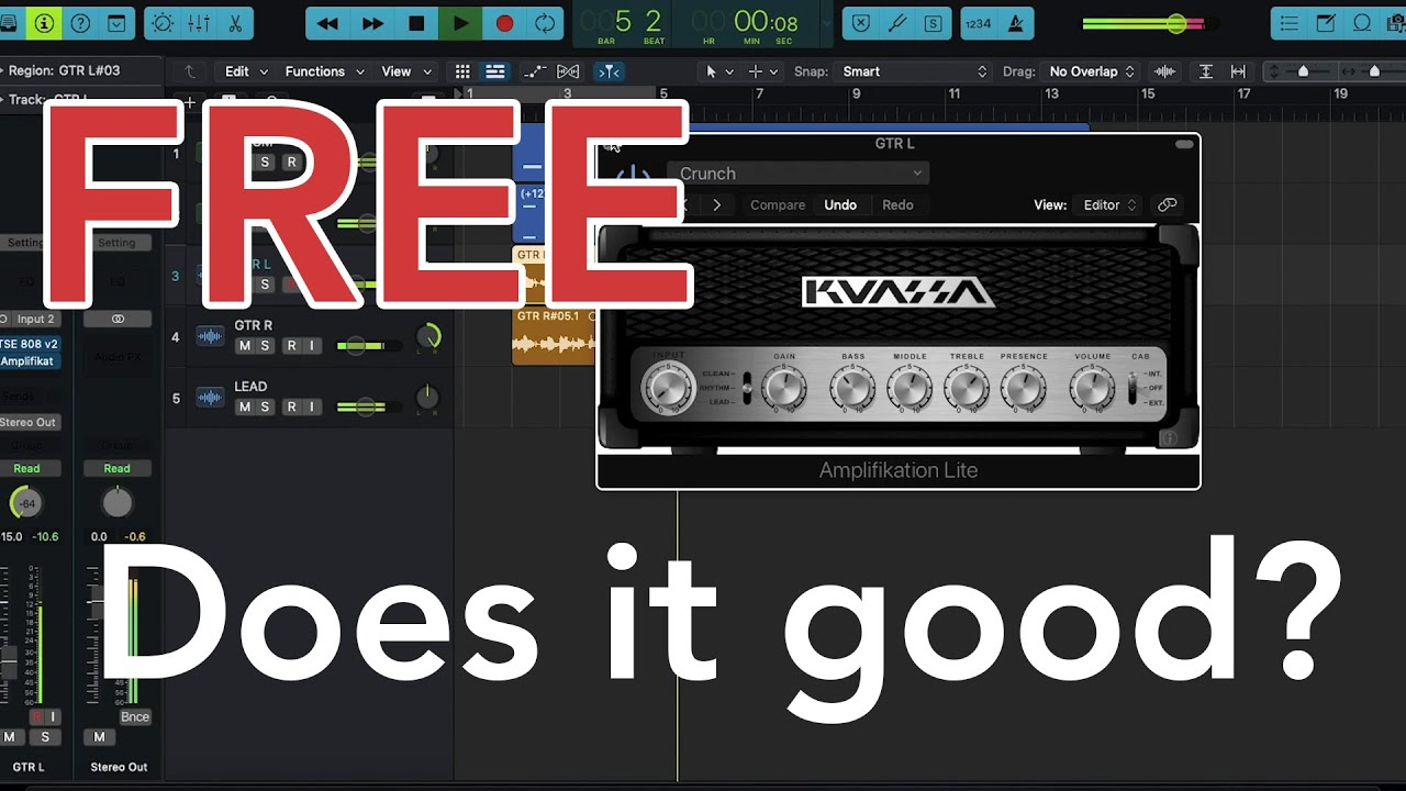 Free guitar amp vst Kuassa Amplifikation Lite (demo) YouTube