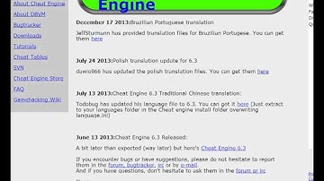 how to download cheat engine 6.3