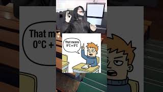 My brain during temperature conversion