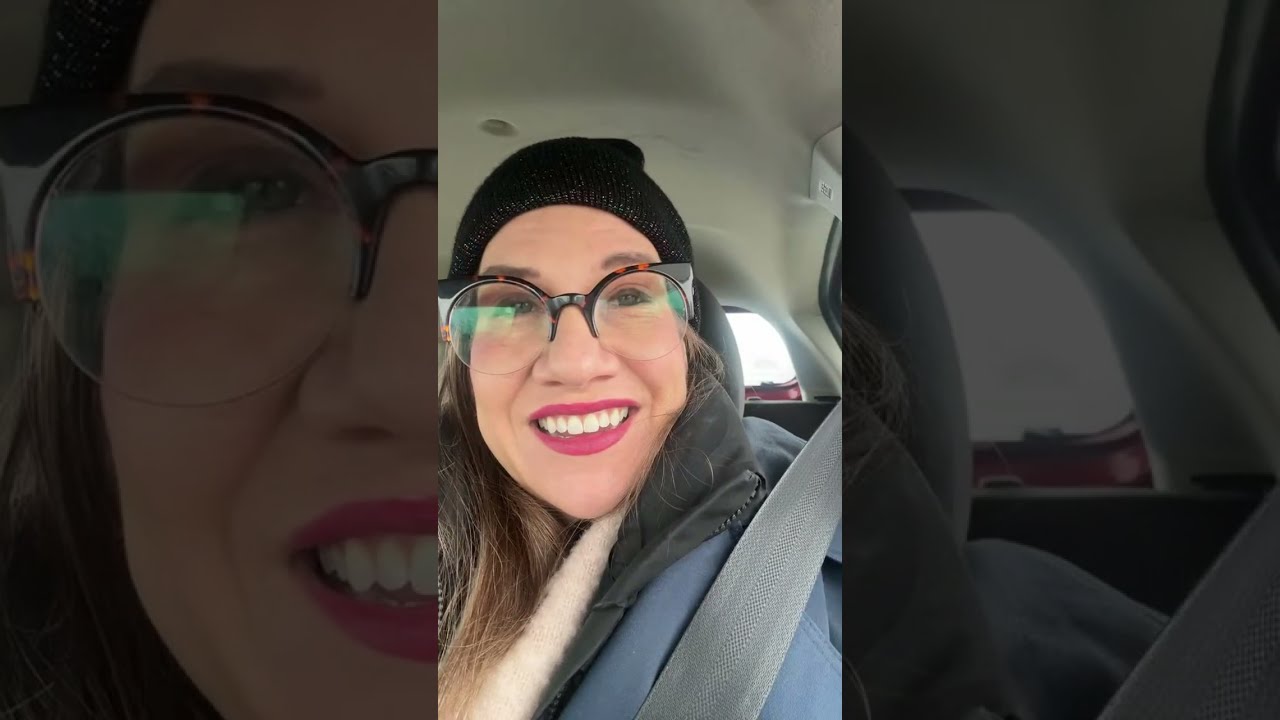 FIRST SNOW Drive to work in TORONTO