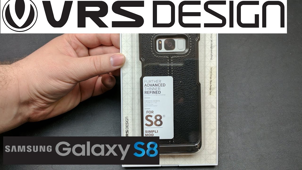 Samsung Galaxy S8 VRS Design Simpli Mod Case Unboxing Demo
