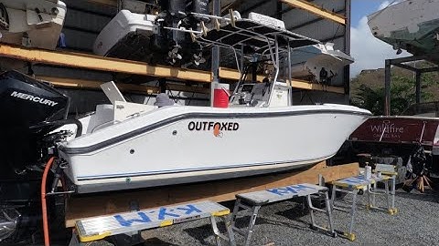 Awlgrip Rolling and tipping inside Mako 23