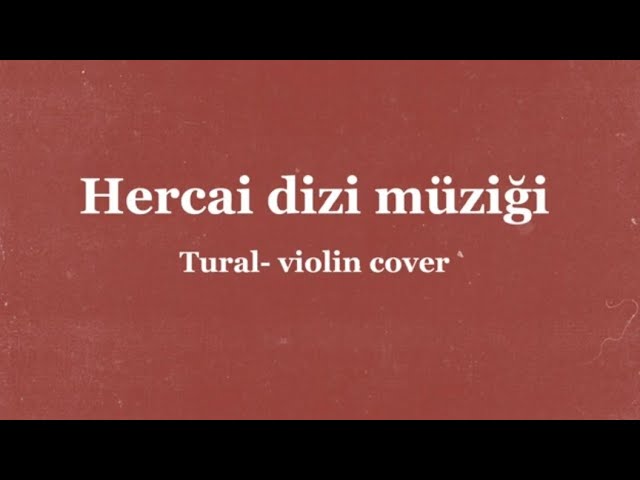 Hercai dizi müziği , violin & guitar - Tural ft. @Fares Arnous