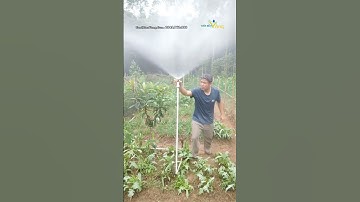 Vòi phun mưa vặn chỉnh bán kính tưới cây