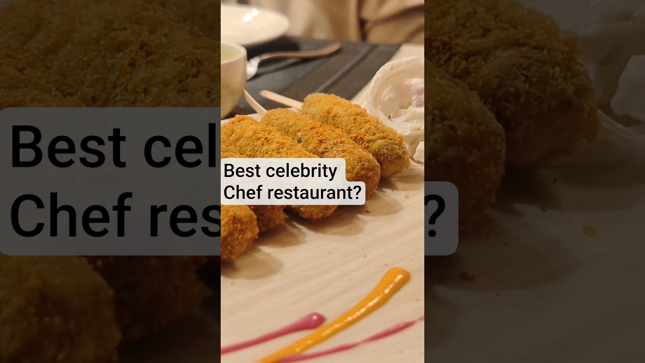 Best celebrity chef restaurant? #sanjeevkapoor #yellowchilli #bestrestaurant