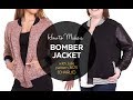 DIY  // How to Make a Bomber Jacket // Sewing Tutorial
