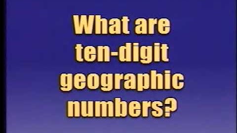 Part 3 - New Numbering and E911 Requirements for VRS and IP Relay