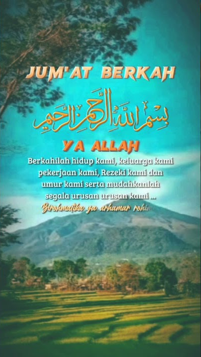 Story' wa Jum'at berkah#sholawat huwannur#