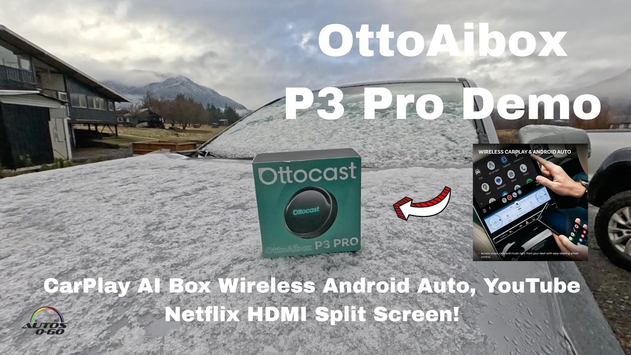 OttoAibox P3 Pro Demo: CarPlay AI Box Wireless Android Auto