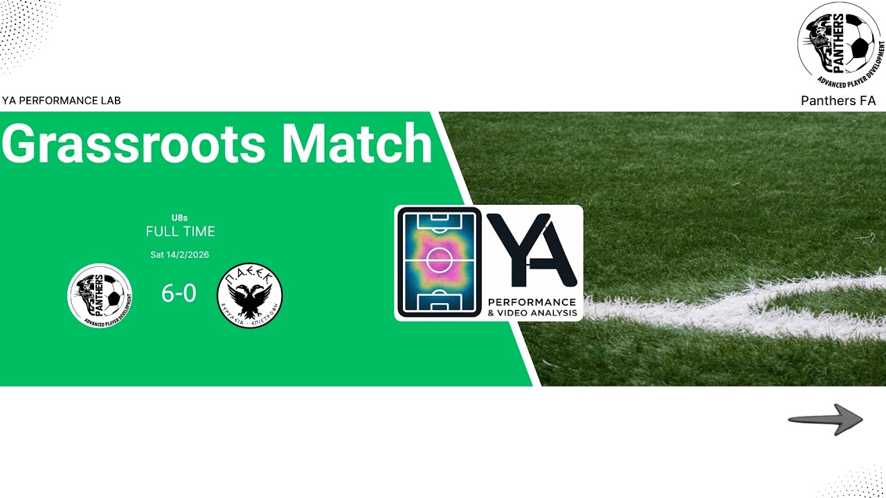 PANTHERS - PAEEK | Full Grassroots Match U8s | 14 Feb 2026