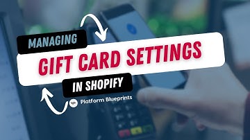 How to Manage Gift Card Settings in Shopify (2024)