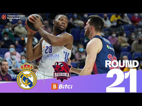 Real runs past Baskonia! | Round 21, Highlights | Turkish Airlines EuroLeague