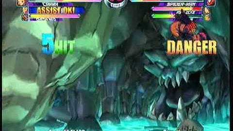 MvC2 Online (360): Flapp (Gui/OR/Cam) vs Brett (Cha/Spid/Psy) 16 .:6.15.11:.