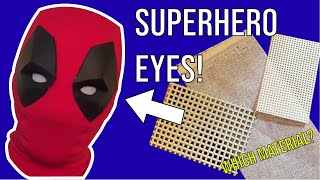 How To Make White Comic Book Eyes for Cosplay