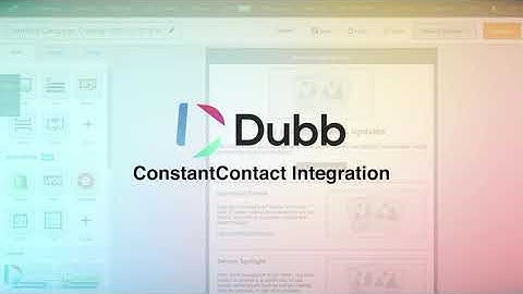How to Send Trackable Videos in Constant Contact  (@DubbSupport )