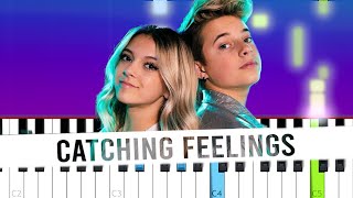 Gavin Magnus - Catching Feelings ft Coco Quinn (Piano Tutorial)
