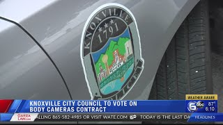 Knoxville City Council voting on police body cameras Tuesday