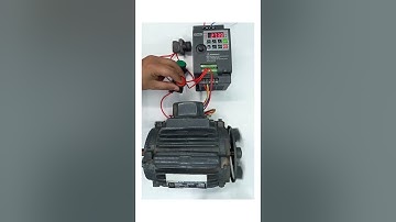 Three wire controlling of variable frequency drive VFD@CNCElectric1988