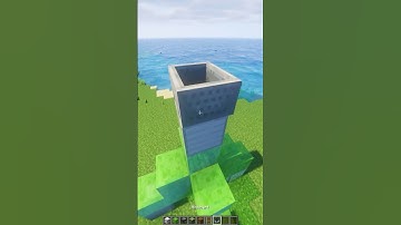 🚀Space Rocket in Minecraft! #shorts