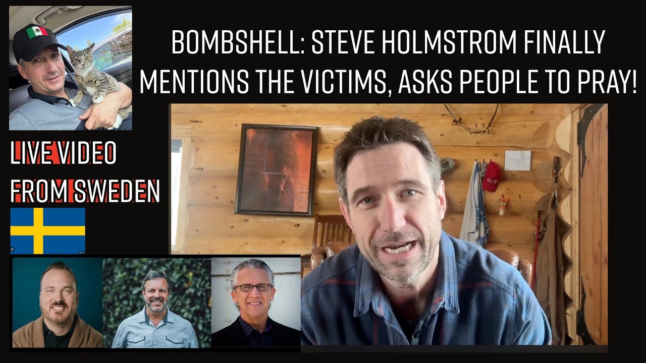 🚨 BOMBSHELL: Steve Holmstrom Finally Mentions the Bethel Sean Bolz Victims, Asks People to Pray