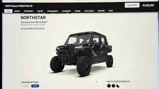 2027 Polaris Xpedition air clutch and gen 2 transmission 