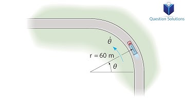 A truck is traveling along the horizontal circular curve (solved)