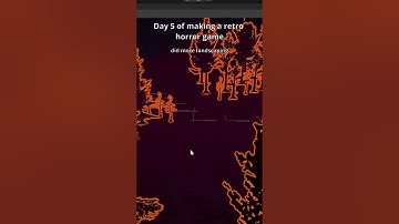 Day 5 of making a retro horror game #silenthill #gaming #solodev #gamedev #retrogaming #horror