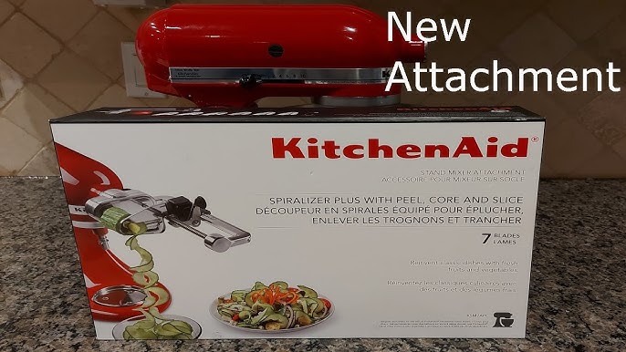 KitchenAid Spiralizer with Peel, Core, and Slice Stand Mixer Attachment