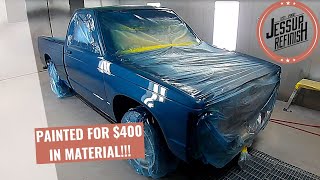 How I Painted a Truck for Less Than $400 in Material