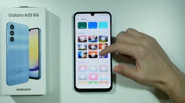 Samsung Galaxy A25 5G: How to Set Custom Keyboard Theme
