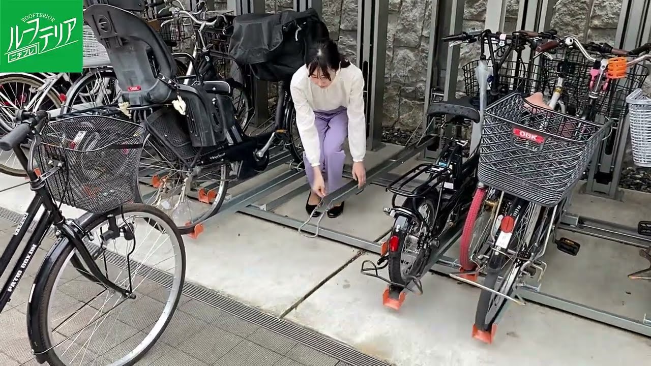 垂直2段式ラック（オートリターン仕様）NSR-UDC-3R NSR-UDC-3HR - YouTube