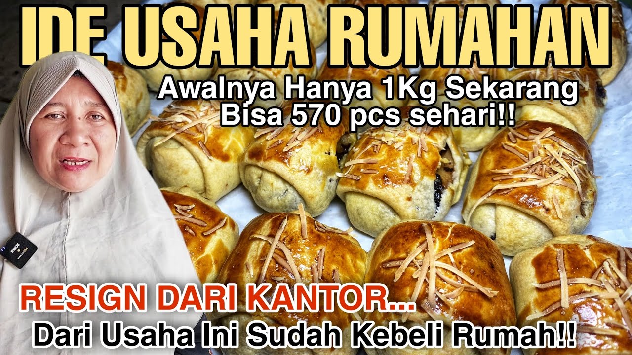 DIAJARI CARA BUATNYA LANGSUNG BOLEN PISANG VIRAL SEMARANG!! Omset PULUHAN JUTA/bln JUALAN DARI RUMAH