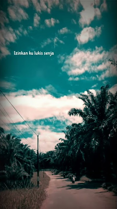 Izinkan ku lukis senja || story wa || lirik lagu