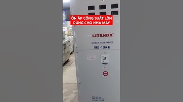 Ổn Áp Lioa 100kva 3 Pha Đời Mới  Nhất 2024 Giá Chỉ Từ 52trieu