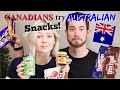 Canadians try Australian Snacks!