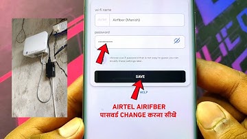 Airtel Airfiber Ka Password Kaise Change Kare | Airtel Air Fiber Password Change Setting