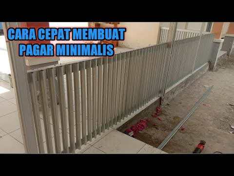 Video: Mengapa Pagar Tak Terlihat Tidak Berfungsi