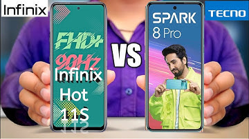 Infinix Hot 11S 4G vs Tecno Spark 8 Pro 4G