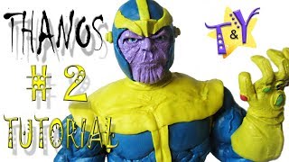 Как слепить Таноса из пластилина Туториал 2 Thanos fom clay Tutorial 2