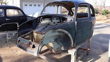 Project Baja VW Bug ? The 1967 Volkswagen Beetle dropped off at my house today .