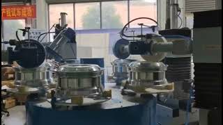 Deburring Machine With Fanuc Robotic For Automotive components, aluminium alloy castings