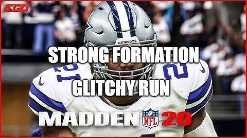 Madden 20 Glitches Cheats and Tips - Another Glitchy Run - Strong Formation