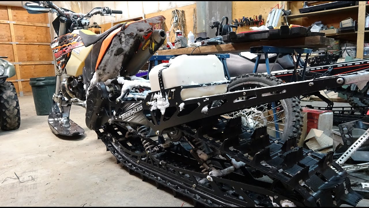 Avid Carb Heater Install on Timbersled Ktm Snowbike | Part 2 | Dec 8 2019